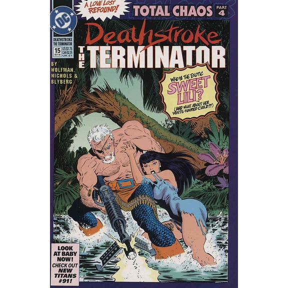 Deathstroke the Terminator #15 VF ; DC Comic Book