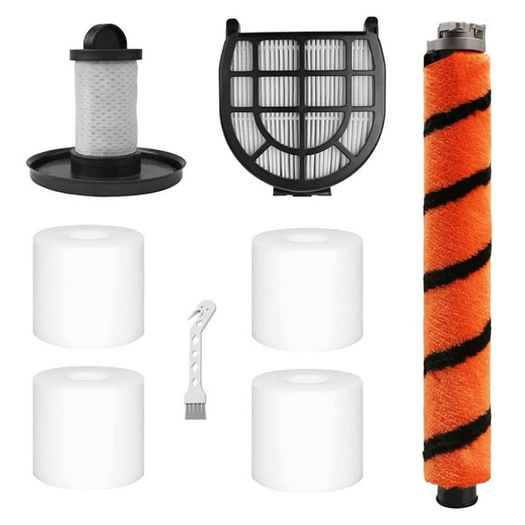 4 Pack Foam & Felt Filters 1 Soft Main Brush 1 Pre-Motor Filter & 1 Post-Motor Hepa Filter For Shark Lz600 Lz601 Lz602 Lz602C Apex Uplight Lift-Away Duoclean Vacuum Cleaner # Xfflz600 & Xhffc600