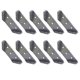 thumbnail image 2 of 10pcs Universal Furniture Corner Connector Stainless Steel Angle Corner Brackets,100% New, 2 of 4