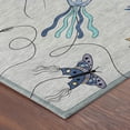 thumbnail image 3 of Addison Rugs Chantille Indoor/Outdoor Transitional Kids Gray Machine Washable Rectangle Rug, 3' x 5', 3 of 8