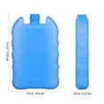 thumbnail image 2 of Worgeous 2pcs Reusable Plastic Cooling Bags Ice Packs Air Conditioner Fan Ice Packs Cooler Ice Packs Cooler Freezer Pack Reusable Freezer Ice Bags Freezer Packs, 2 of 8
