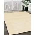 thumbnail image 2 of Ahgly Company Indoor Square Abstract Deep Peach Orange Solid Area Rugs, 4' Square, 2 of 6