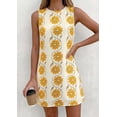 thumbnail image 3 of PRETTYGARDEN Sundresses for Women Summer Elegant Floral A Line Short Party Dress Beach Vacation Clothes, 3 of 9