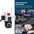 thumbnail image 4 of Cámara De Seguridad Inalámbrica Zoom 10X, Cámara PTZ De 360 ​​De Triple Lente Para Exteriores IP66, Cámara Inteligente WiFi Con 21 Luces, Alertas De Sonido En Tiempo Real Para, 4 of 7