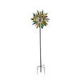 thumbnail image 2 of Solar, adorno para césped, escultura de viento de hierro, atrapasueños para jardín, decoración de regalo de inauguración de casa al, 2 of 8