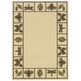 thumbnail image 1 of Oriental Weavers Montego 5'3" x 7'6" Machine Woven Rug in Ivory, 1 of 1