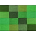 thumbnail image 1 of Ahgly Company Indoor Rectangle Patterned Neon Green Area Rugs, 7' x 10', 1 of 6