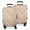 Beige Cow Checker, variant on Black White Cow Pattern Luggage Cover Fashion Suitcase Cover Baggage Covers Fit 25-28 Inch Luggage (Go Travel)