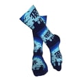 thumbnail image 4 of KLL Halloween Trick Or Treat Print Cool Socks Men's Women's Crew Socks Funny Crazy Novelty Stockings, 4 of 8