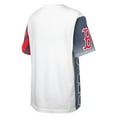 thumbnail image 3 of Youth White Boston Red Sox Impact Hit Bold T-Shirt, 3 of 3
