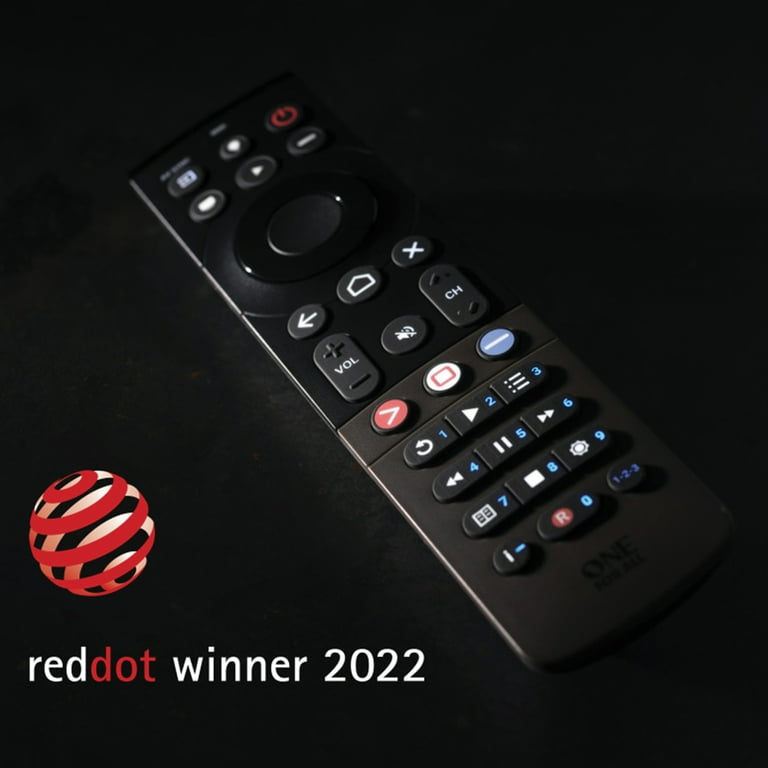 One For All URC7945 Smart Streamer 5 Device Backlit Universal Remote