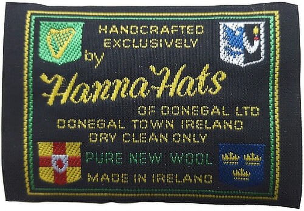 Hanna Hats Donegal Touring Flat Cap 100% Wool Tweed Men's Driving Cap Made in Ireland