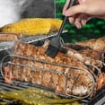 thumbnail image 4 of 5-Rib Grilling Stand  Stainless Steel BBQ Accessory for Gas & Charcoal Grills - Easy to Clean & Food Safe!, 4 of 7