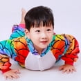thumbnail image 5 of Kids Onesie Flannel Pajamas Cartoon Animal Figure Costume With Hood Winter Home Suit For, 5 of 5