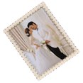 thumbnail image 4 of Shisuyan Pearl Picture Frame Wedding Desktop Photo Frame Tabletop Photo Display Frame, 4 of 8