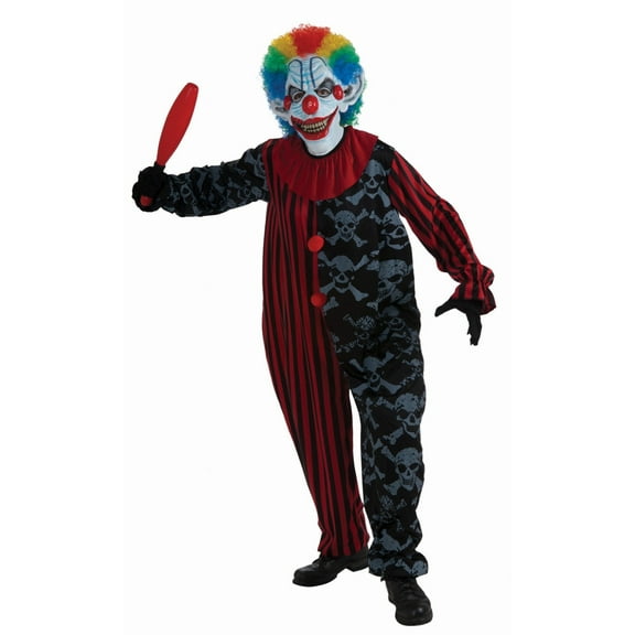 Forum Novelties Creepo The Clown Men's Halloween Fancy-Dress Costume for Adult, One Size