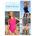 Eytino Bathing Suit One Piece Swimsuits for Women Athletic Training