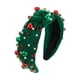 thumbnail image 2 of Diadema Navideña Con Foto para el Pelo Color Verde Jinwen, 2 of 8
