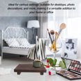 thumbnail image 4 of Luxshiny cosmetics display wooden Display Rack Brown Wood Multi-Functional Organizer for Home Decor Living Room 1Pcs, 4 of 8