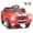 Red, variant on Luku 12V Licensed Shelby GT350 Kids Ride-On Car, Remote Control, Dual 30W Motors, 3-Speed, LED Lights, Bluetooth/USB/AUX, Safety Belt, for Ages 3+