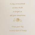 thumbnail image 4 of Tarjeta de boda Hallmark Sr. y Sra. Floral 15 x 21 cm, 4 of 7