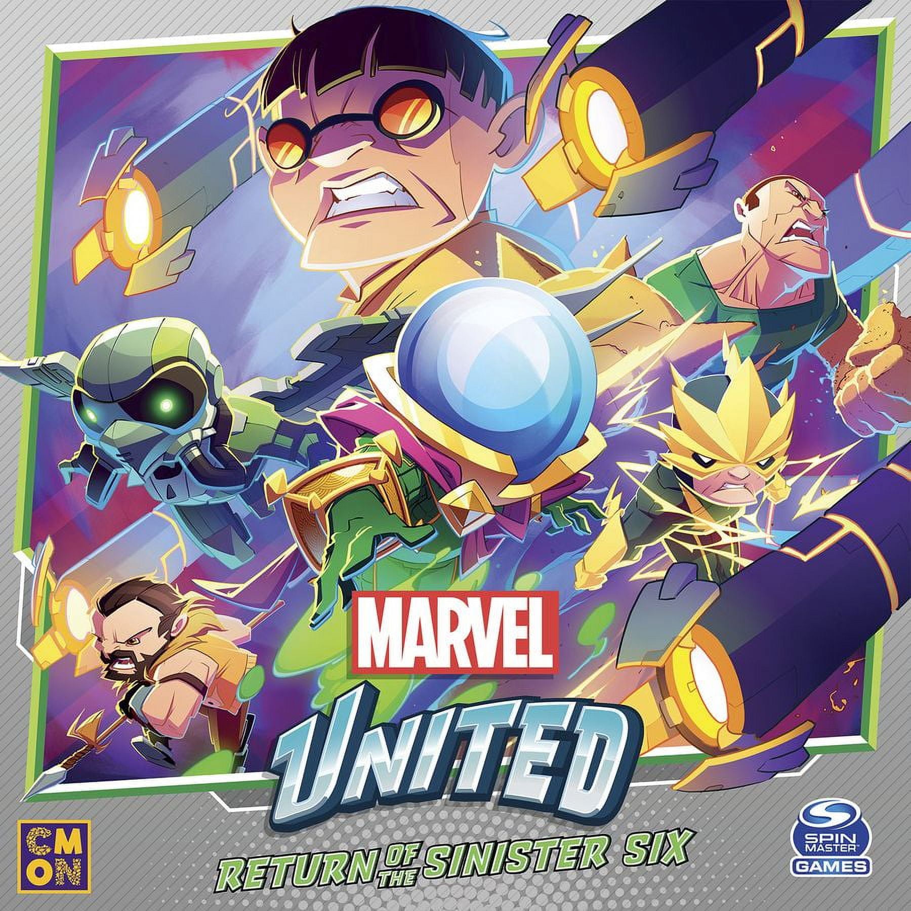 Zombicide Sinister Six Expansion Marvel Zombies: Clash Of The Sinister Six Expansion - Zombicide Strategy Game Zombicide Black Plague