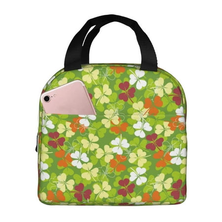 Insulated Lunch Bag for Women Men - St. Patrick s Day3 Leakproof Cooler Lunch Box for Women Men  Lunch Tote Bags for Work School Picnic Travel