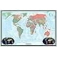 thumbnail image 3 of Swiftmaps 24" x 36" World Decorator Laminated Wall Map Poster Mural, 3 of 4