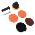 thumbnail image 2 of Kit de almohadillas para pulir coches, papel esmerilado, taladro eléctrico, cabezal de pulido para encerar y sellar el esmalte., 2 of 14