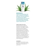 Aloe Cadabra Natural Personal Lube Edible Vegan French Lavender 2.5 oz 3 Pack
