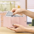 thumbnail image 5 of Kcolen Leather Shield Card Holder Pocket Purse for Women Compact Slim RFID Blocking Design, 5 of 7