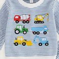 thumbnail image 4 of TOWED22 Newborn Baby Boy Fall Clothes Long Sleeve Round Neck Print Graphic Sweatshirt Top Long Pants Cute Toddler Winter Outfits, 4 of 4