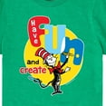 thumbnail image 3 of Dr. Seuss - Have Fun And Create - Toddler And Youth Short Sleeve Graphic T-Shirt, 3 of 6