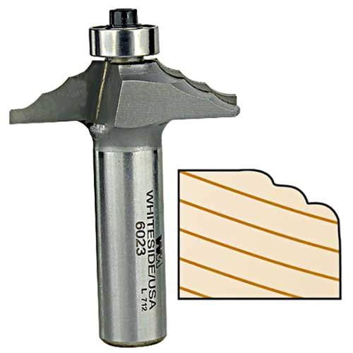 Whiteside Router Bits 6023 Door Edge Bit with 1 3/4Inch Large Diameter