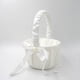 thumbnail image 2 of Cateissary Cesta de boda Bowknot Soporte de flores Almacenamiento Colgante Adorno Contenedor de perlas Decoración para la ceremonia de celebración Kits de decoración para fiestas Cateissary HA077429-01, 2 of 6