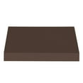 thumbnail image 2 of Awntech 6.375 ft New Yorker Fixed Awning Acrylic Fabric, Brown, 2 of 2