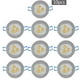thumbnail image 2 of Advancent Foco de luz de techo LED regulable de 3 * 1W Foco empotrable Blanco cálido 220V Iluminación y accesorios Advancent HA024085-00, 2 of 6