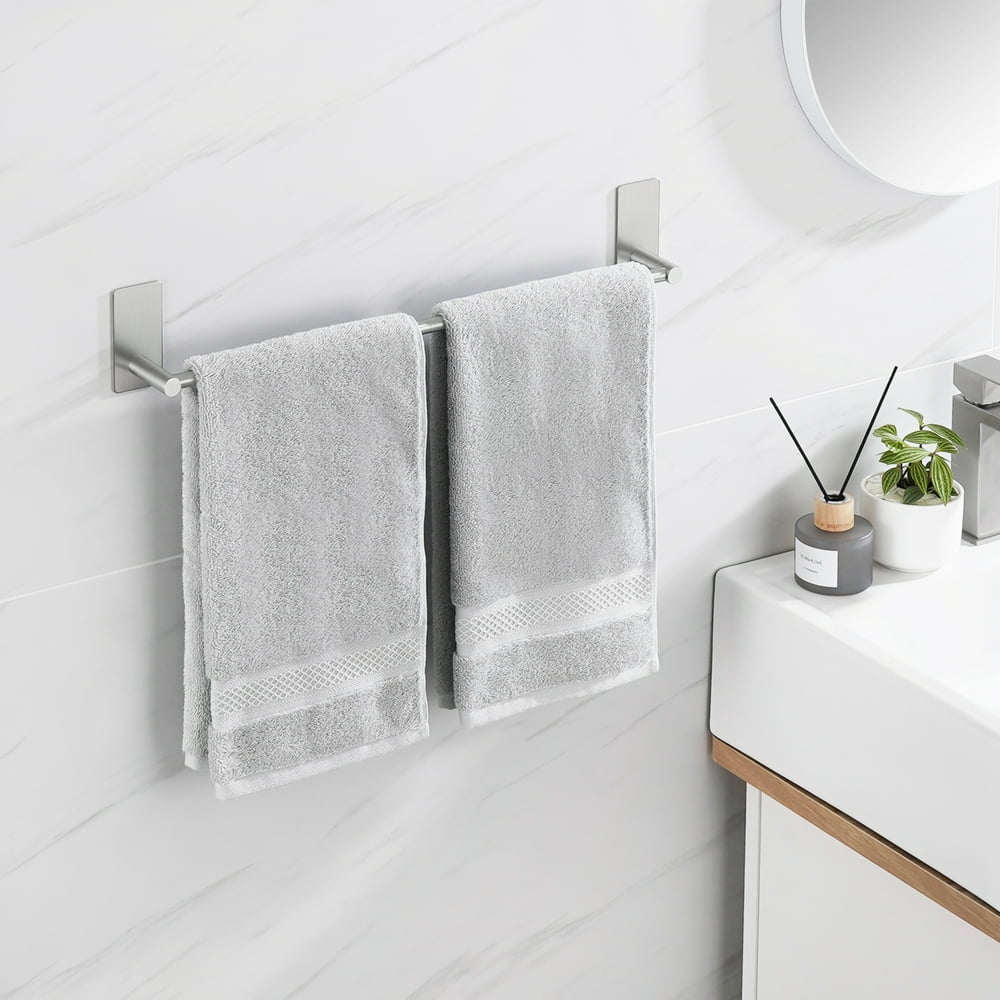 KES Self Adhesive Towel Bar 20 inches 304 Stainless Steel Brushed