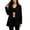 Black-jackets, variant on Long Raincoat for Women, Waterproof Hooded Zip up Coats, Tunic Fashion Outdoor Windbreaker Travel Jacket