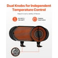 thumbnail image 4 of VEVOR Hot Pot with Grill 2200W 2-in-1 Electric Smokeless Grill Hot Pot for 1-6 People, 4 of 9
