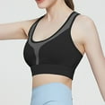 thumbnail image 5 of Everyday Bras for Women Work Out Attire for Women Profit Seamless Sports Bra Sports Bra Cups Athletic Clothes Workout Tops for Women Pack Athletic Wear for Women Yoga Sports Bras for Women Black XL, 5 of 5