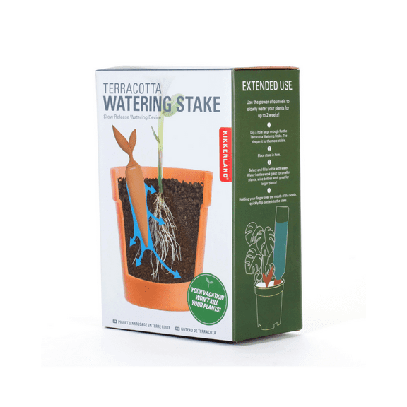 Kikkerland Terracotta Water Stake
