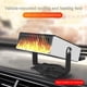 thumbnail image 3 of Descongelador de Calentador de Auto Portátil, 2 en 1 12V/24V 150W Calentador Desempañador de Parabrisas y Ventilador de Enfriamiento, Enchufe al Encendedor de Cigarrillos/Desempañador de, 3 of 7