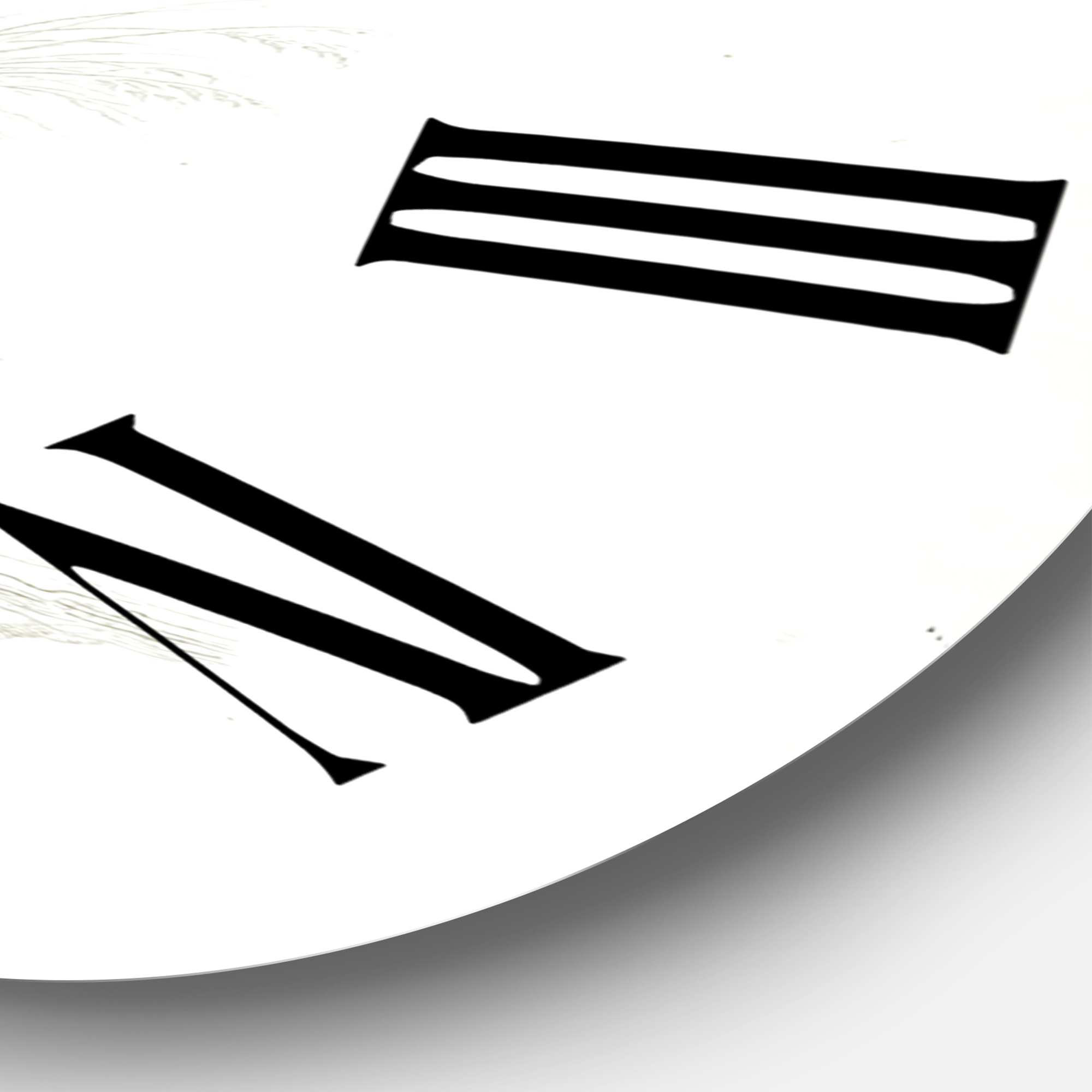 Designart 1 in Traditional Wall Clock