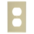 thumbnail image 1 of Pack De 7 Placa Contacto Duplex Leviton Marfil Fenólico, 1 of 3