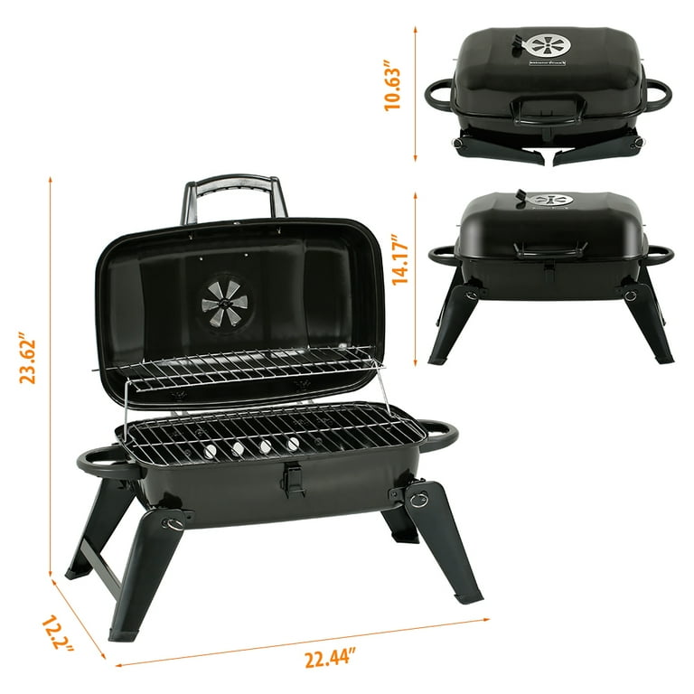 Master Cook Portable Charcoal Grill