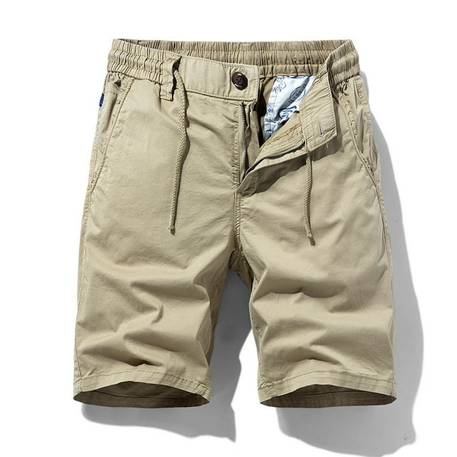 COM1950s Shorts pour Hommes, Shorts Cargo pour Hommes, Shorts Cargo pour Hommes, Shorts de Course pour Hommes avec Multiples Poches Utilitaires, Taille Élastique, Shorts de Randonnée en Coton, Shorts Cargo pour Hommes, Shorts Cargo pour Hommes