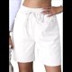 thumbnail image 3 of Pantalones Cortos Casuales Omen con Cordón Ajustable, Cintura Elástica, Cómodos, de Verano, con Bolsillos, Color , Talla XL, 3 of 9