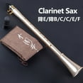 thumbnail image 3 of Pocket Clarinet Sax Mini Clarinet-Saxophone Portable Petit Saxophone avec Sac de Transport Instrument à Vent, 3 of 8
