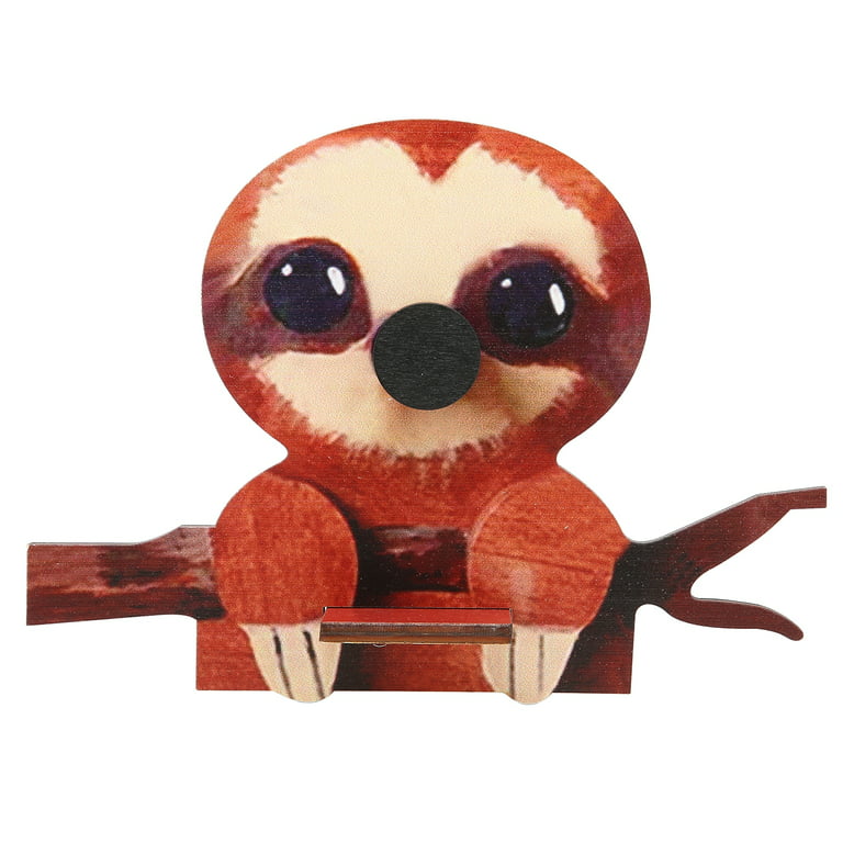 Wood Eyeglasses Holder Cute Glasses Stand Sloth Unique Wooden